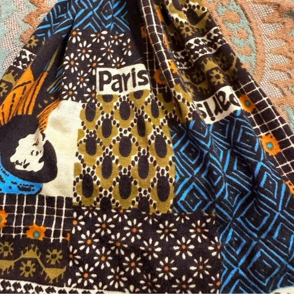 ⭐️ Patterned Hat with Earthy Tones - Picture 4 of 7